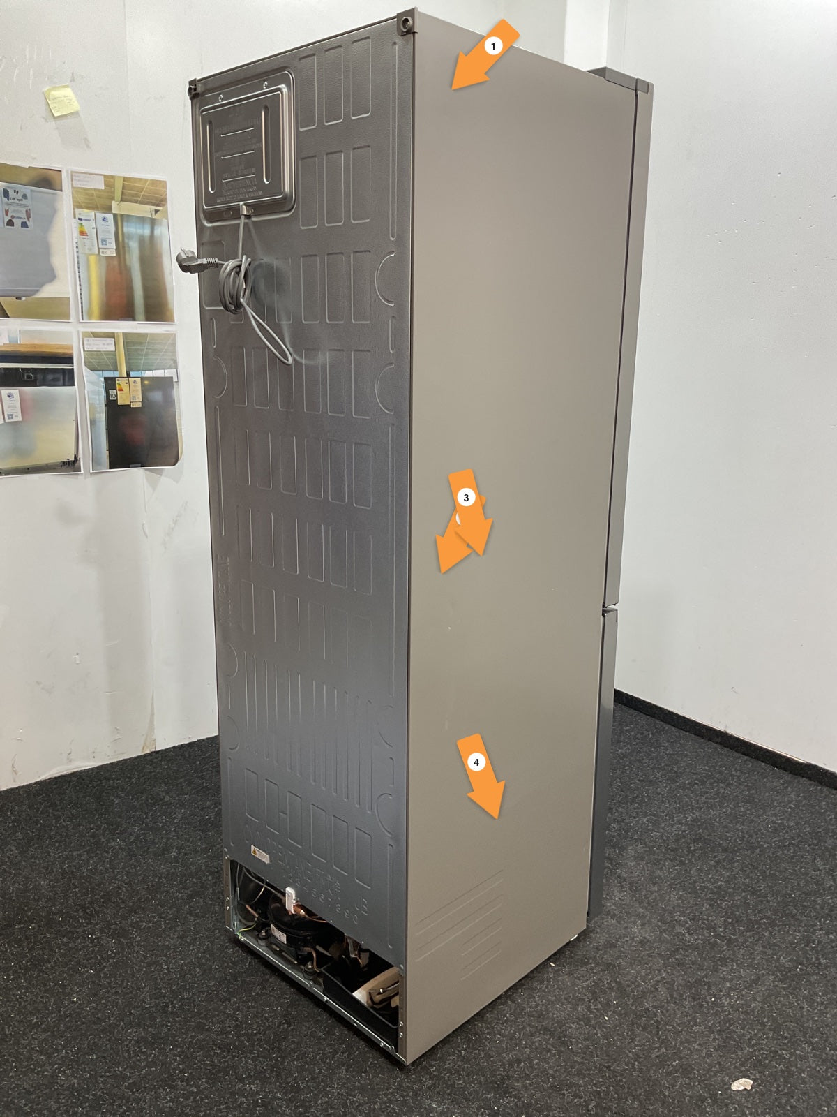 LG koelkast GBBSJ10DPY - Zilverkleurig