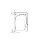 OK. wasmachine OWM 8126 A - 8kg - Wit