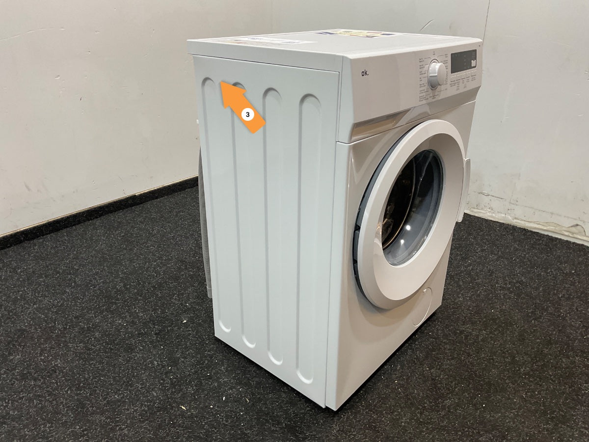 OK. wasmachine OWM 8126 A - 8kg - Wit