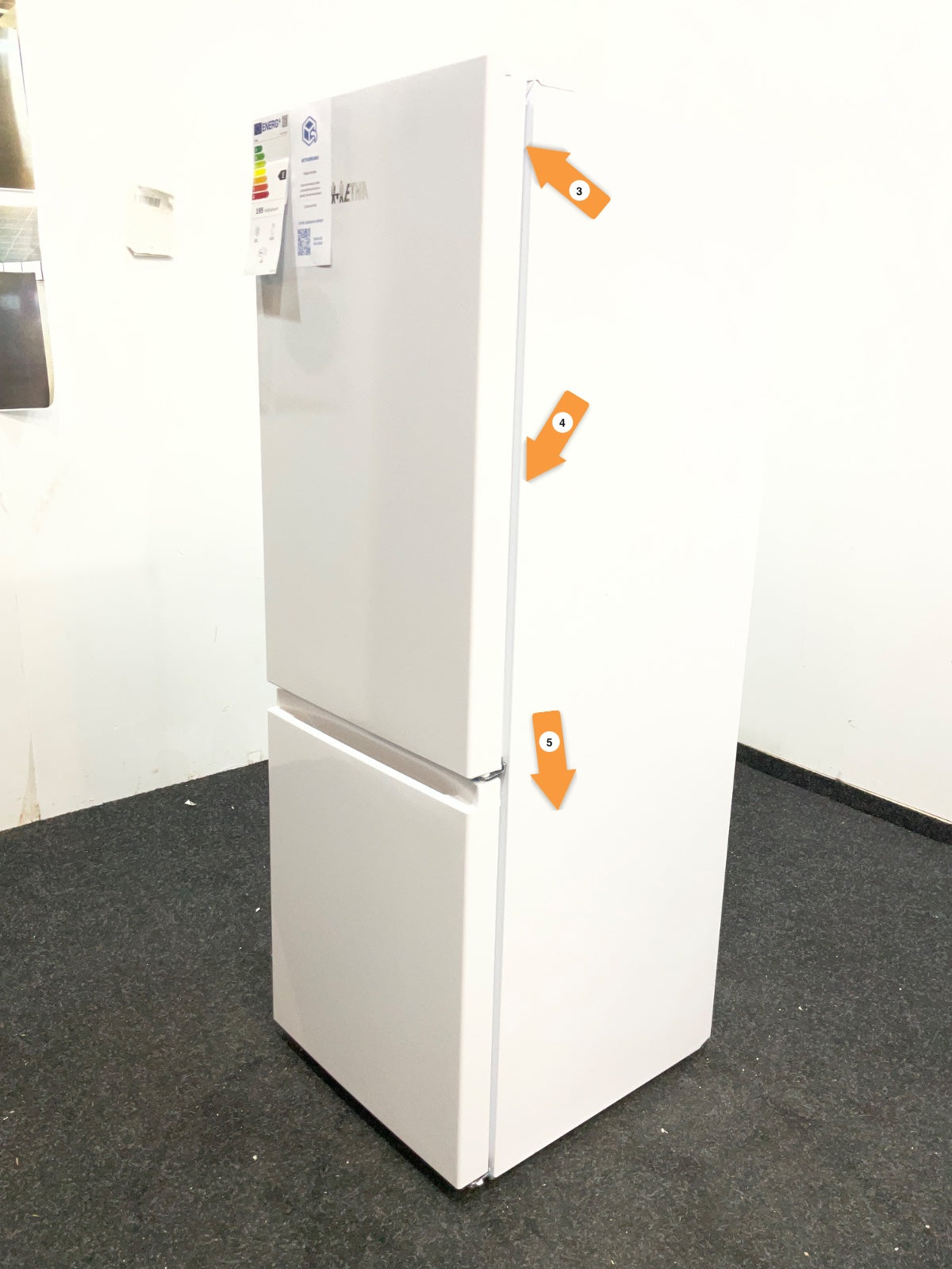 ETNA koelkast KCV143WIT - Wit