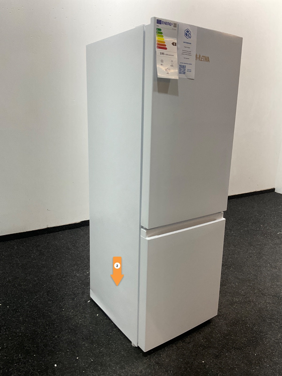 ETNA koelkast KCV143WIT - Wit