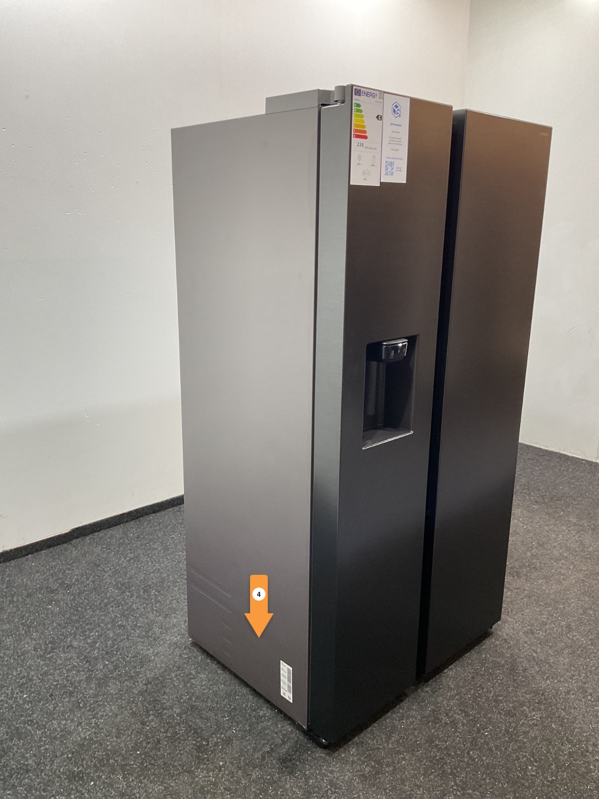 Samsung Amerikaanse koelkast RS70F66KCFEF - Zwart