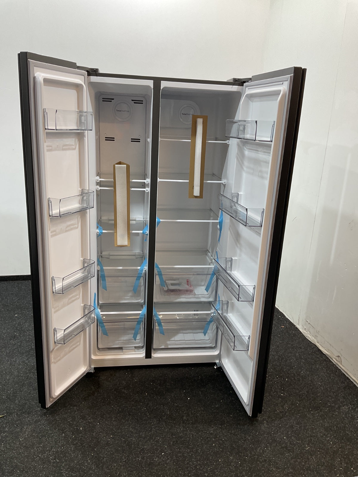 Inventum Amerikaanse koelkast SKV0180B - Zwart