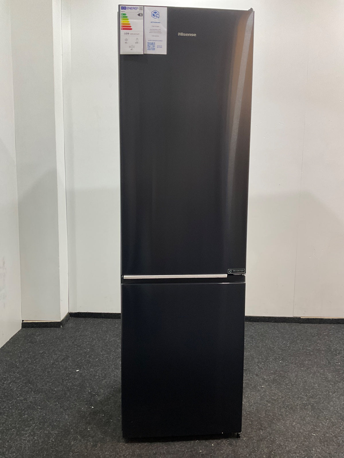 Hisense koelkast RB440N4AFA - No Frost - Zwart