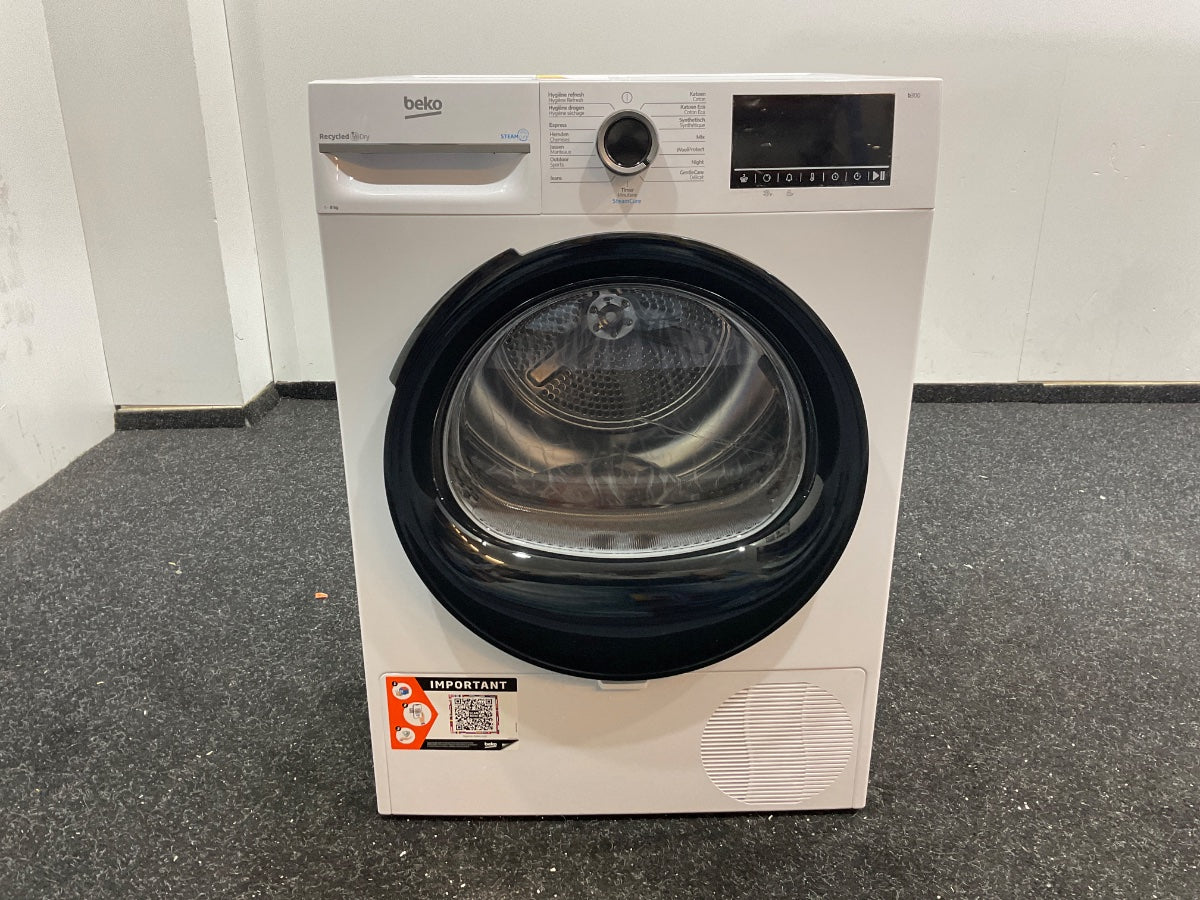Beko warmtepompdroger BM3T3824W - SteamCure - 8 kg