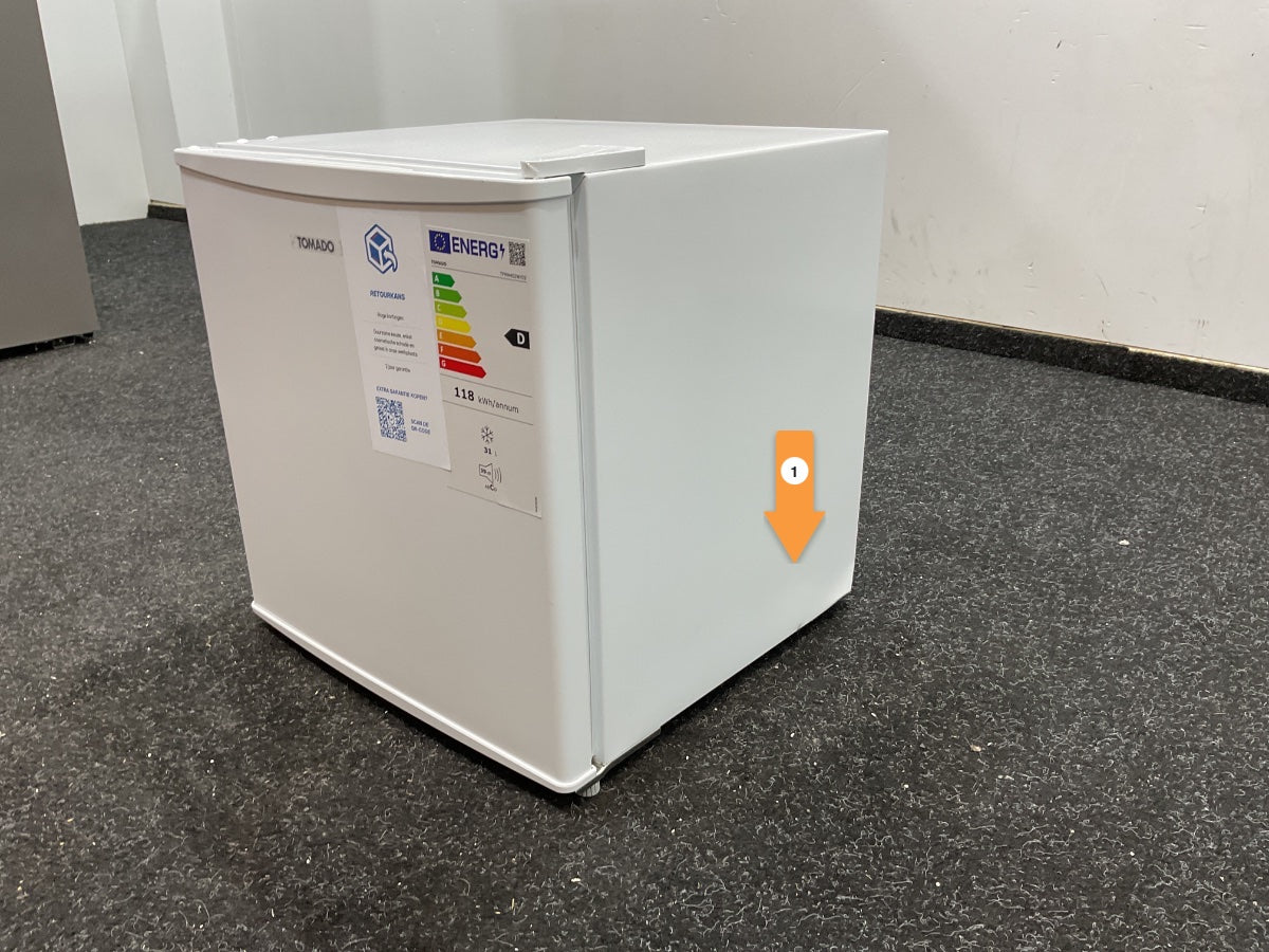 Tomado mini vriezer TFM4402W - Vrijstaand - Wit