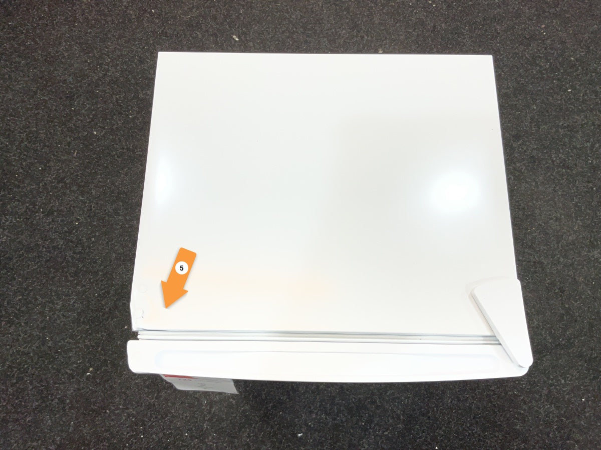 Tomado vrieskast TFT4702W - 60 liter - Wit