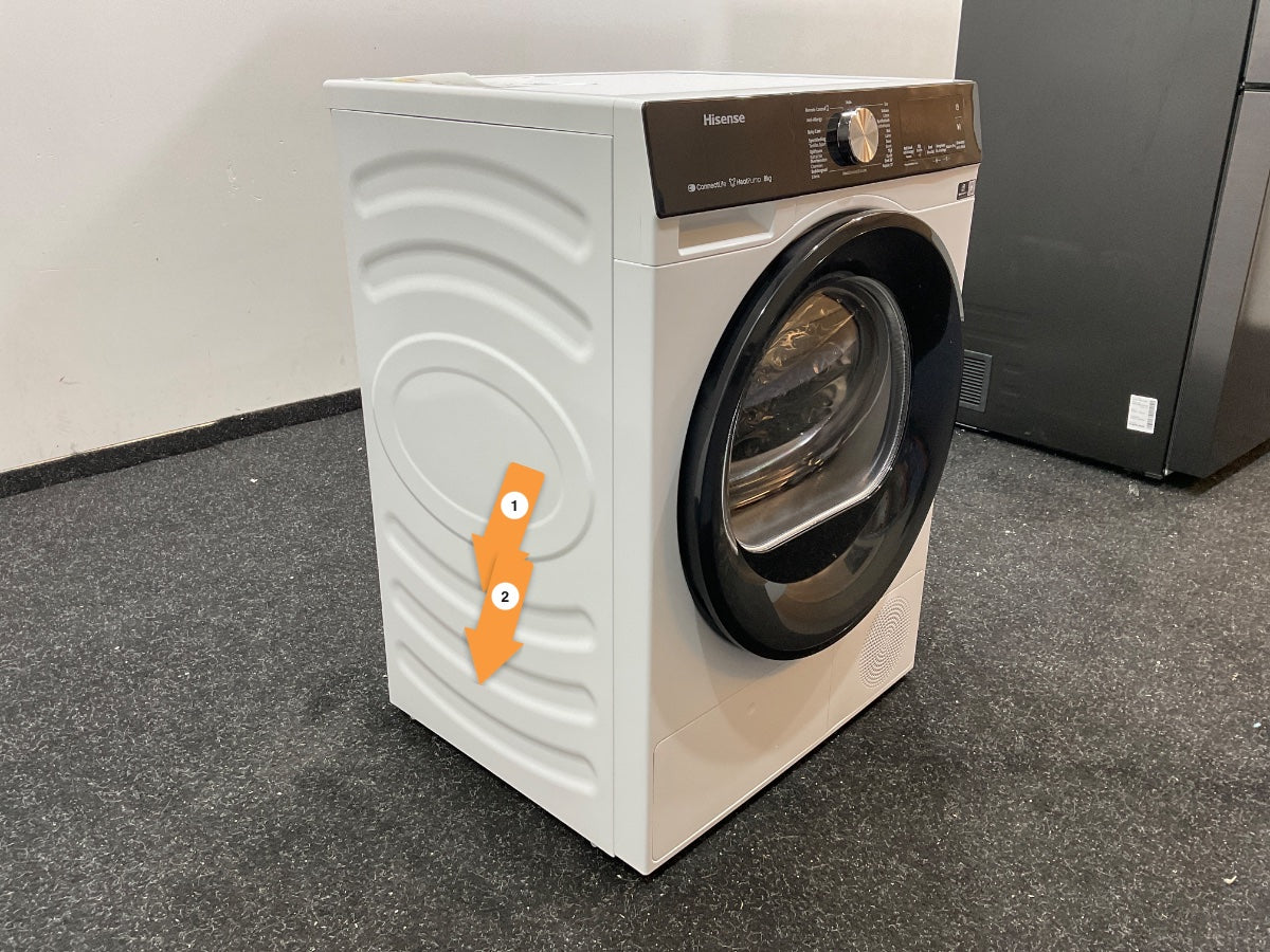 Hisense warmtepompdroger DH3S802BW3 - 3S Serie 