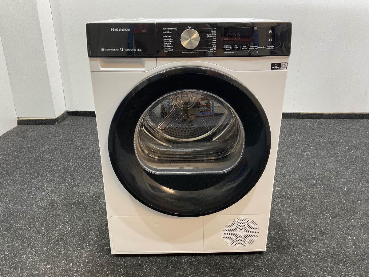 Hisense warmtepompdroger DH3S802BW3 - 3S Serie 
