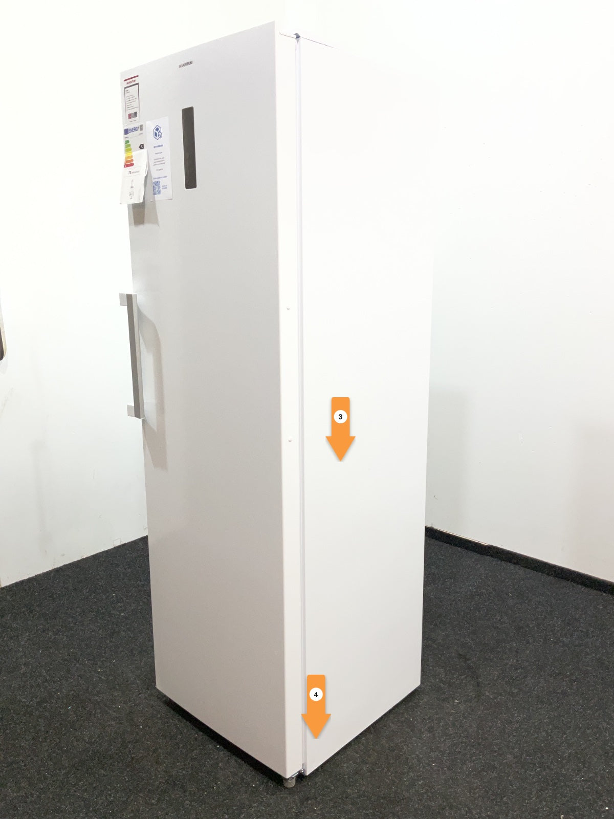 Inventum koelkast KK1850W - Vrijstaand - Wit
