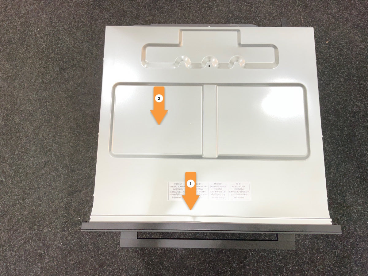 ETNA inbouwoven met magnetronfunctie CM250ZT