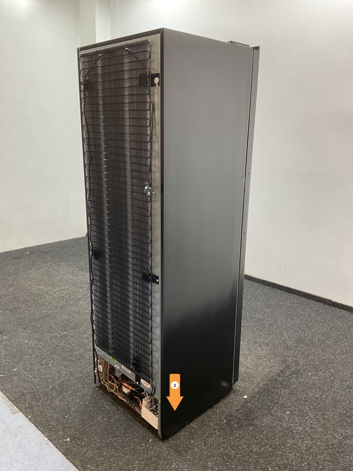 Inventum vrieskast VR1850B - No Frost - Zwart