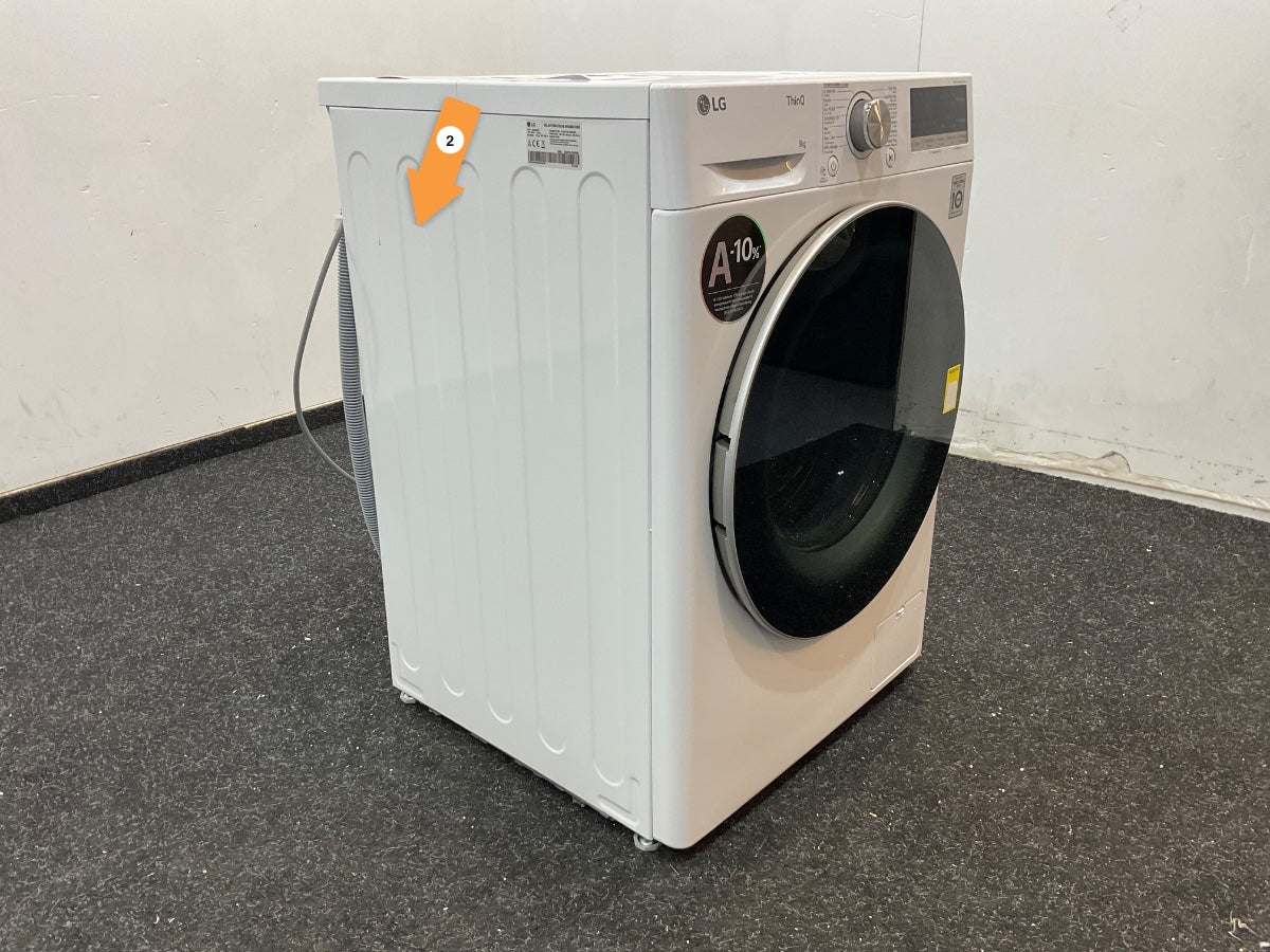 LG wasmachine GC3R709S1 - 9 kg - Wit