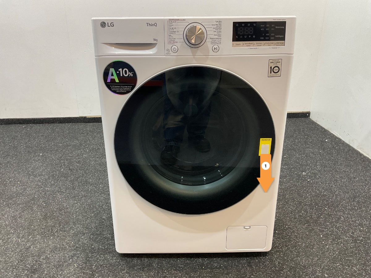 LG wasmachine GC3R709S1 - 9 kg - Wit