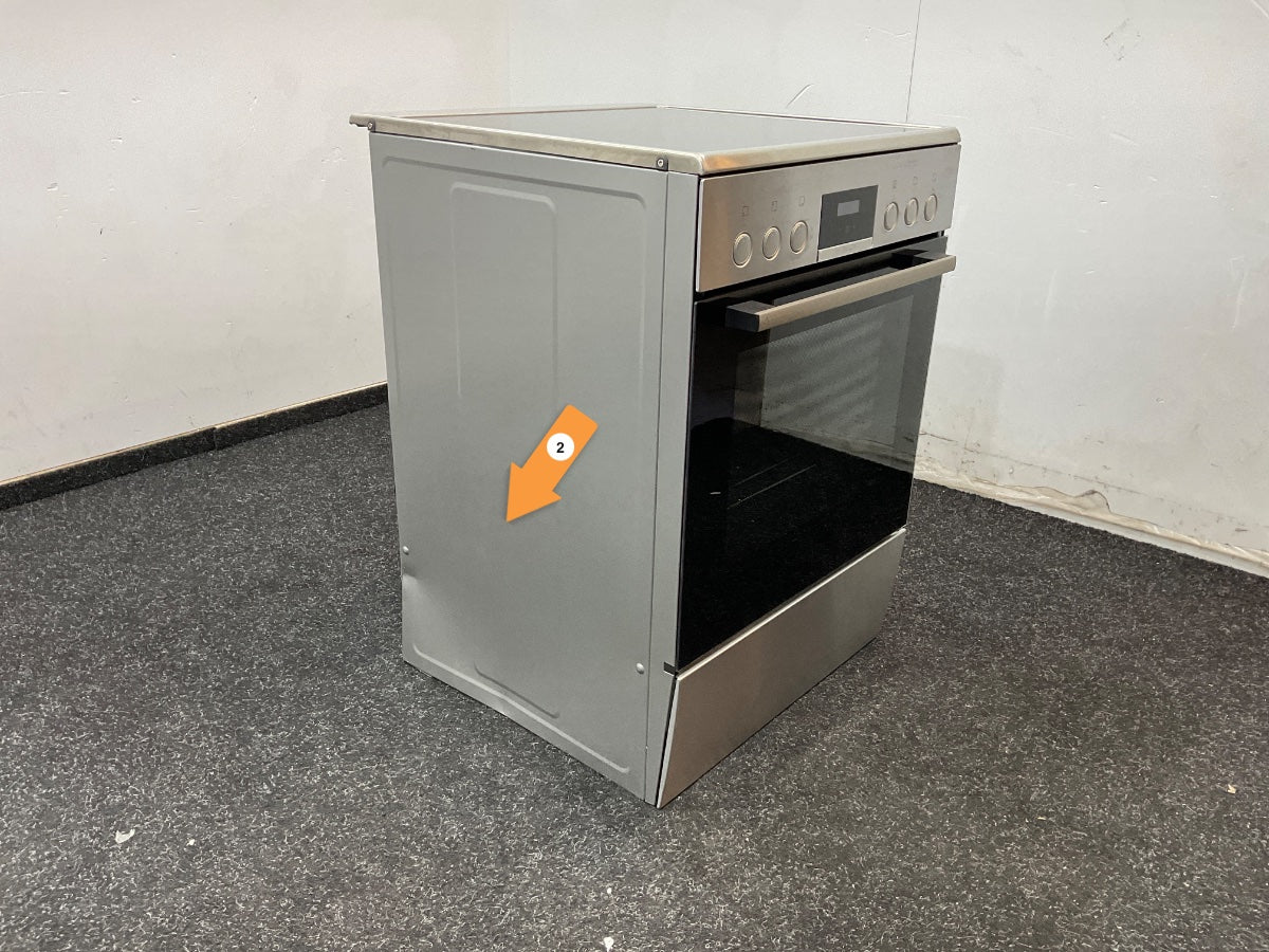 Bosch keramisch fornuis HKR39C250 - RVS