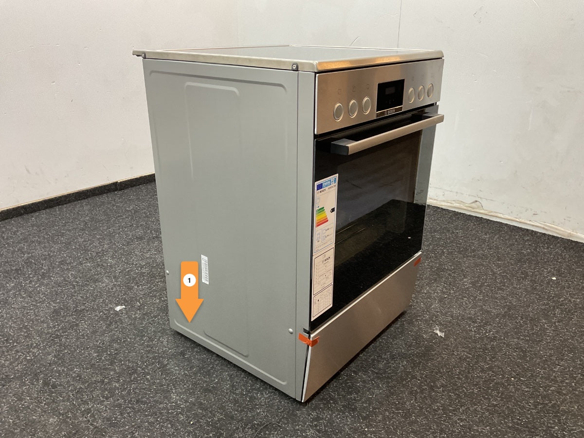 Bosch keramisch fornuis HKR39C250 - RVS