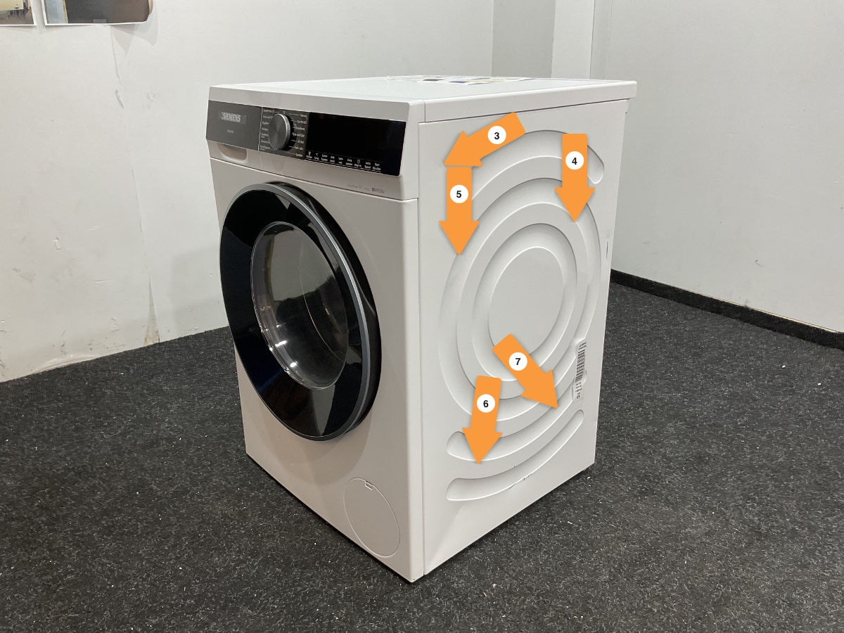 Siemens wasmachine WG44G2ZWNL - iQ500 - met stoom