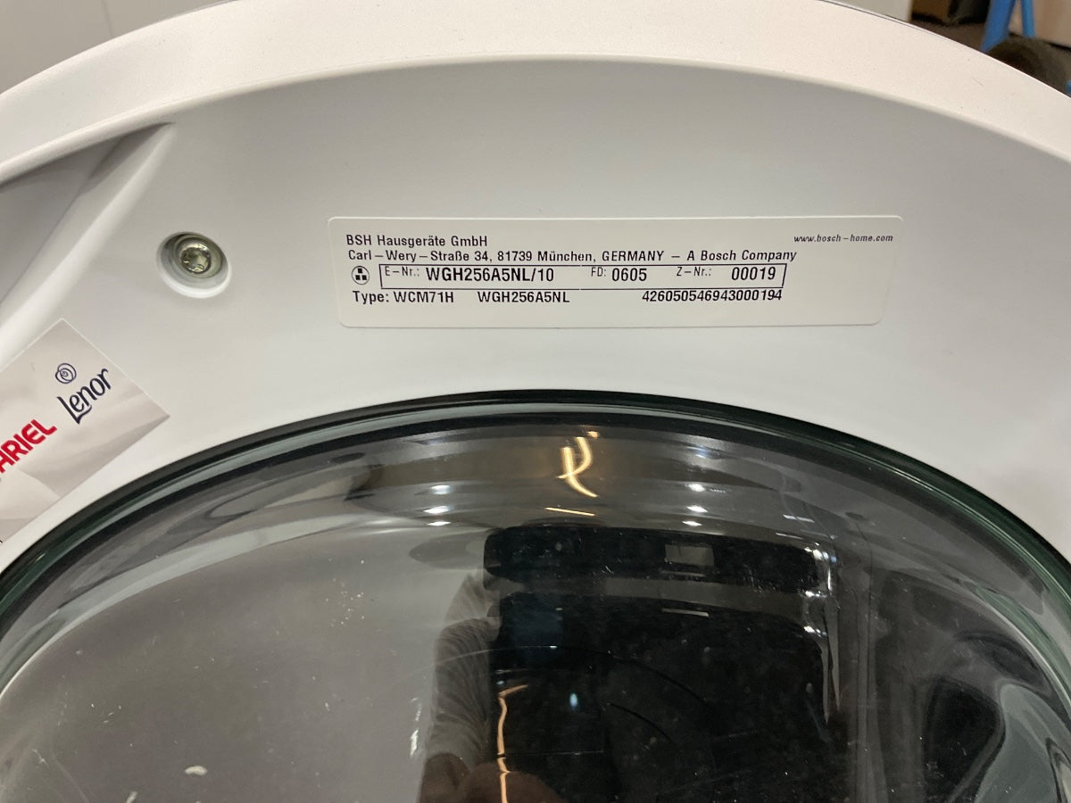 Bosch wasmachine WGH256A5NL - Serie 6 - met stoom