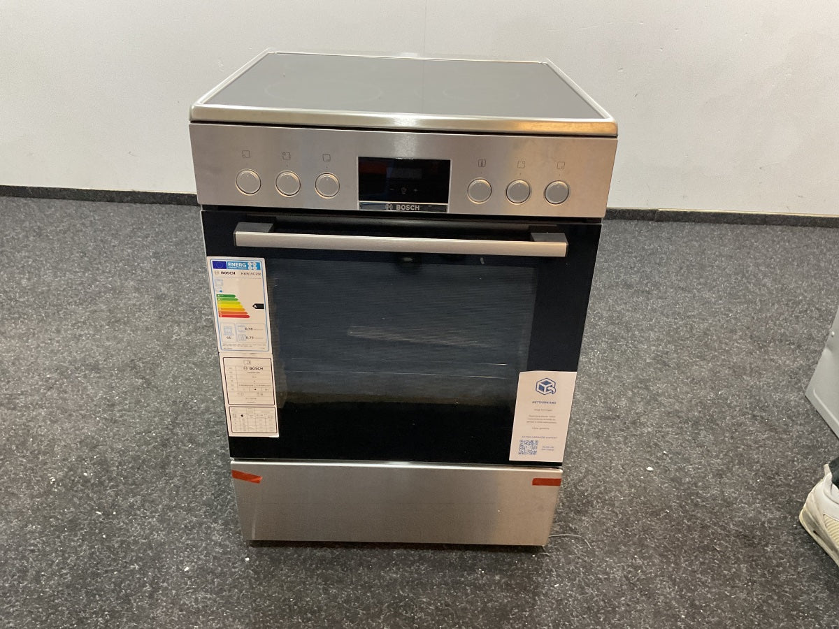 Bosch keramisch fornuis HKR39C250 - RVS