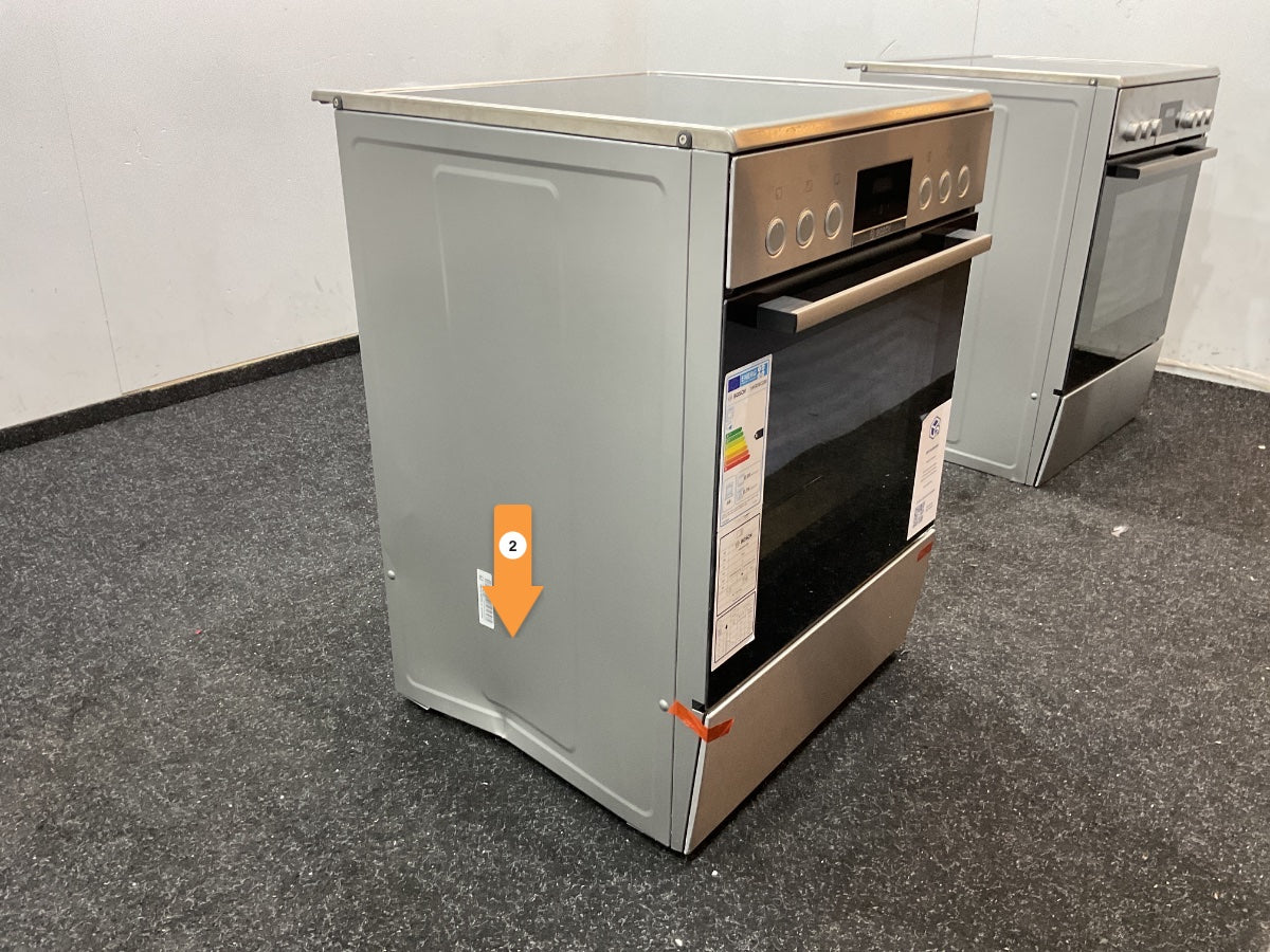 Bosch keramisch fornuis HKR39C250 - RVS