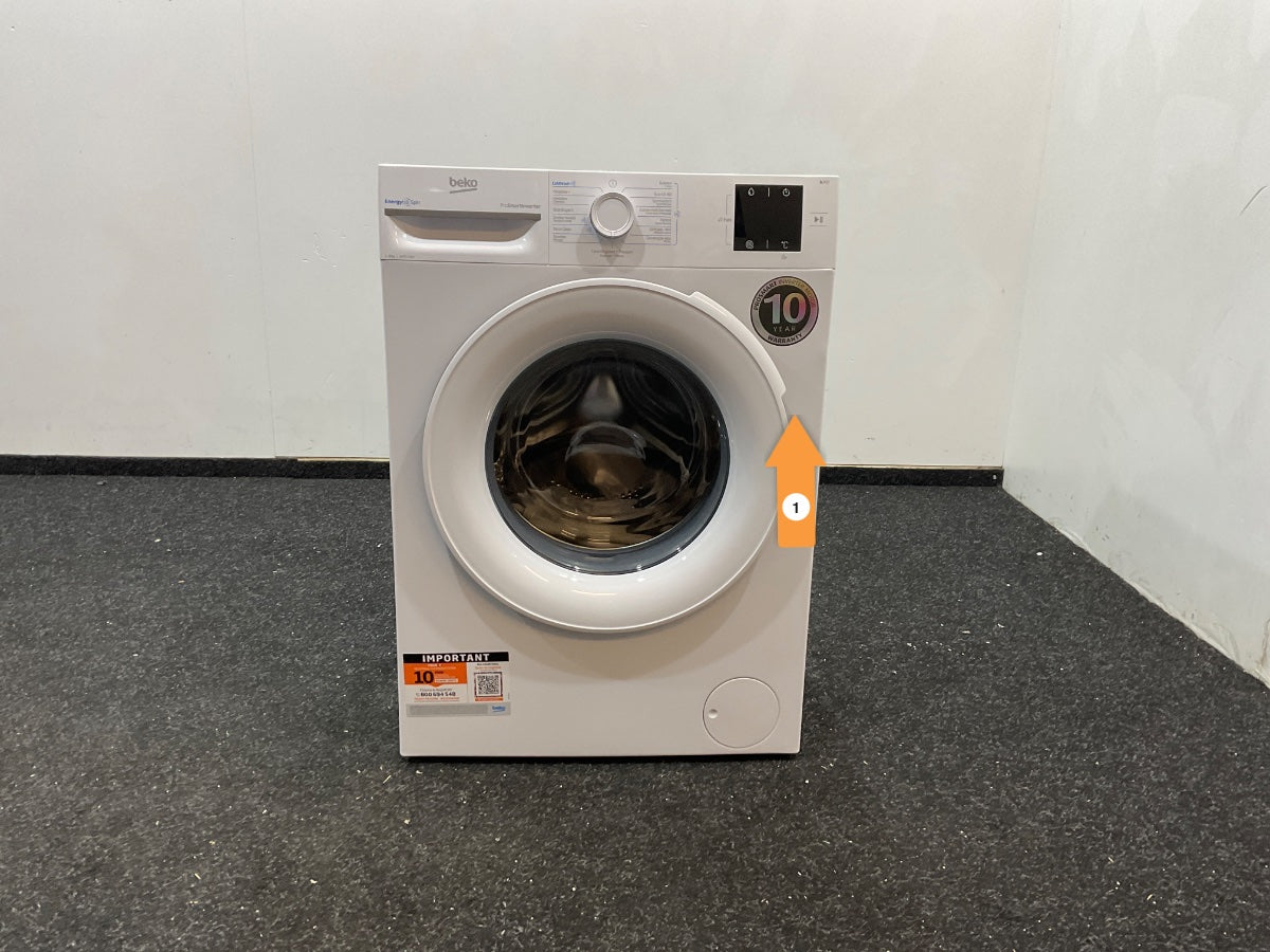 Beko wasmachine b300 BM3WFU38412CW - 8 kg - Wit