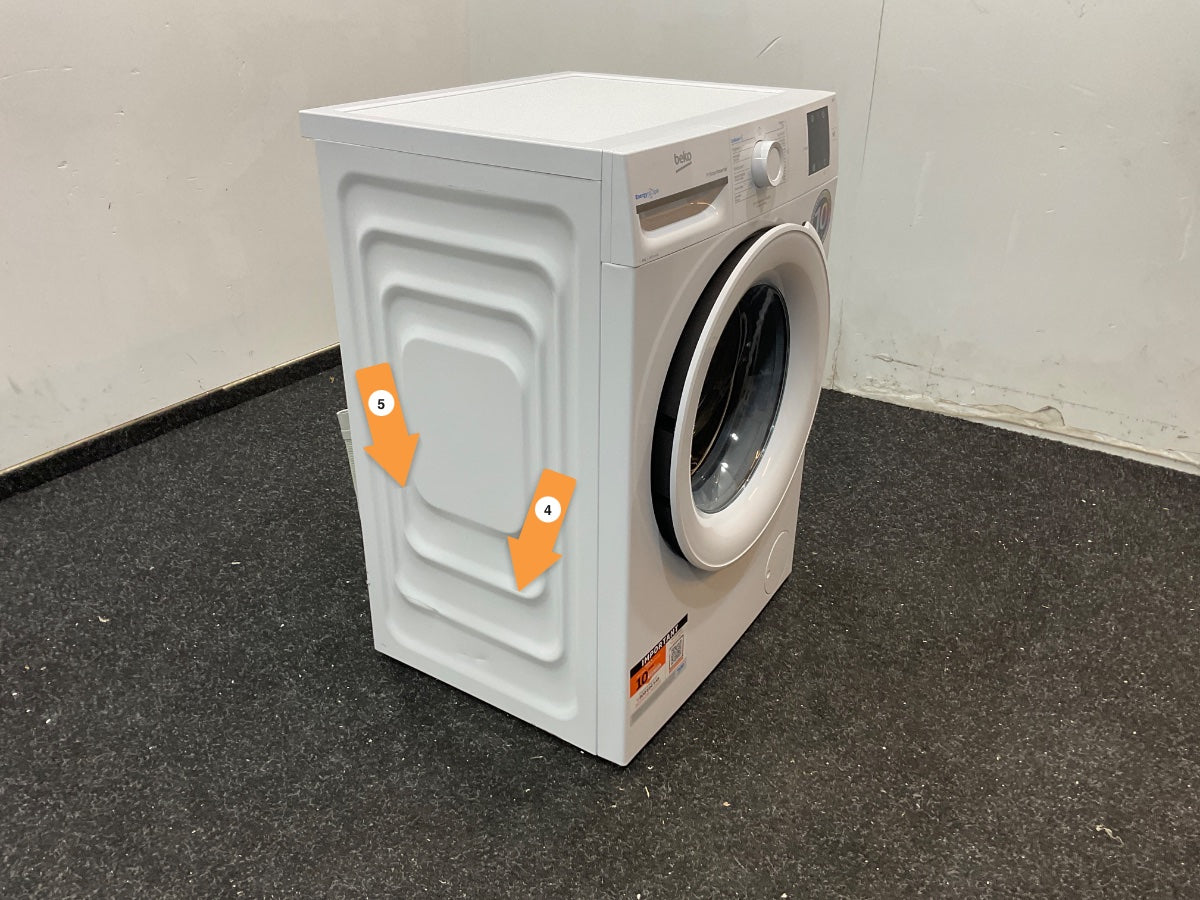 Beko wasmachine b300 BM3WFU38412CW - 8 kg - Wit