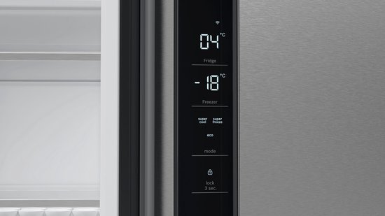 Bosch Amerikaanse koelkast KFN96APEA - Serie 6 - RVS