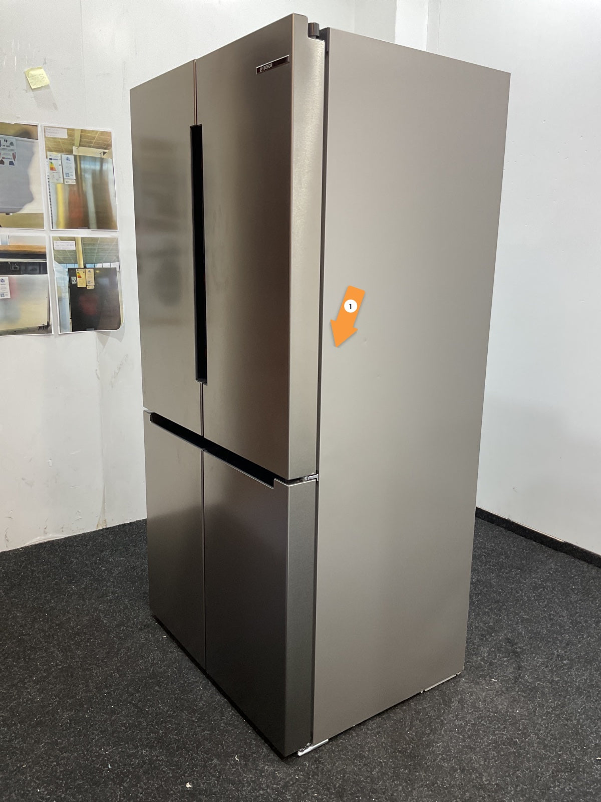 Bosch Amerikaanse koelkast KFN96APEA - Serie 6 - RVS