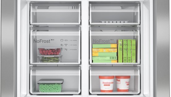 Bosch Amerikaanse koelkast KFN96APEA - Serie 6 - RVS
