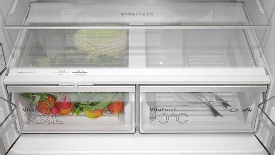 Bosch Amerikaanse koelkast KFN96APEA - Serie 6 - RVS