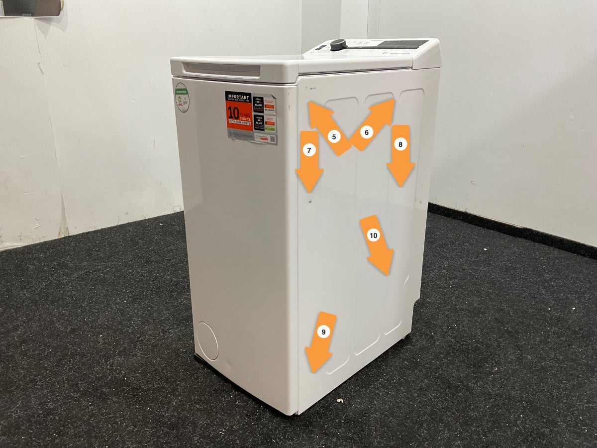 Whirlpool bovenlader wasmachine TDLR 6261BS BE - 6,0 kg