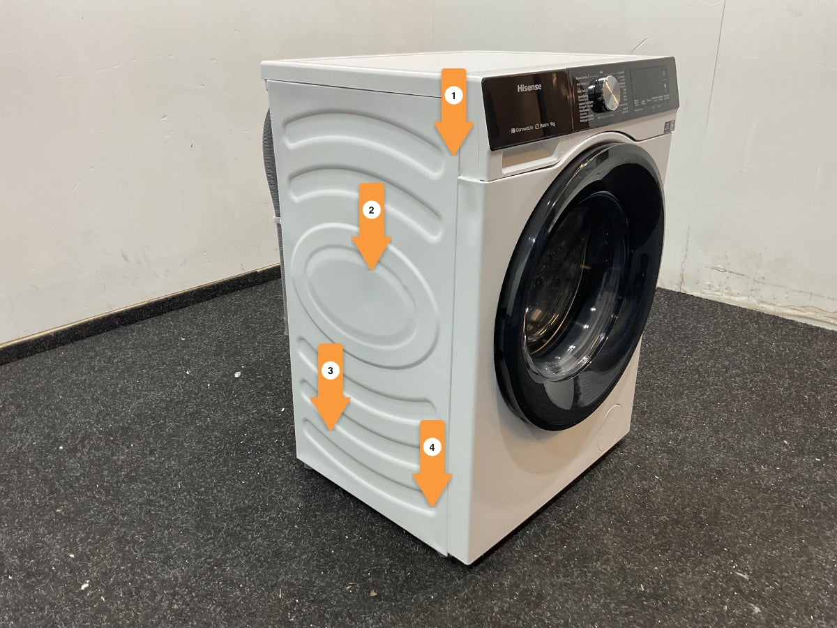 Hisense wasmachine 3S Serie WF3S9043BW3/BLX