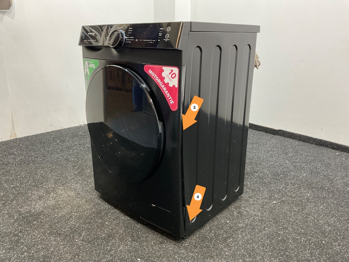 Inventum wasmachine VWM9010B - 9kg - Zwart