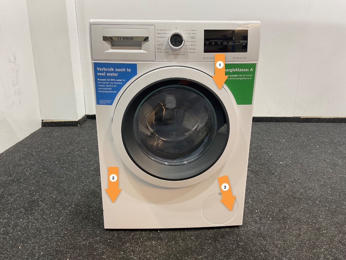 Bosch wasmachine WAN2827BNL - Serie 4 - met stoom 