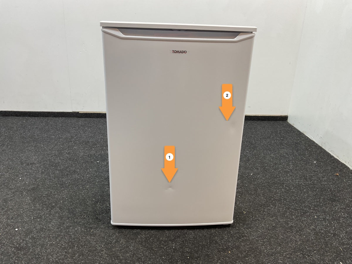Tomado vrieskast TFT5501W - Tafelmodel - Wit