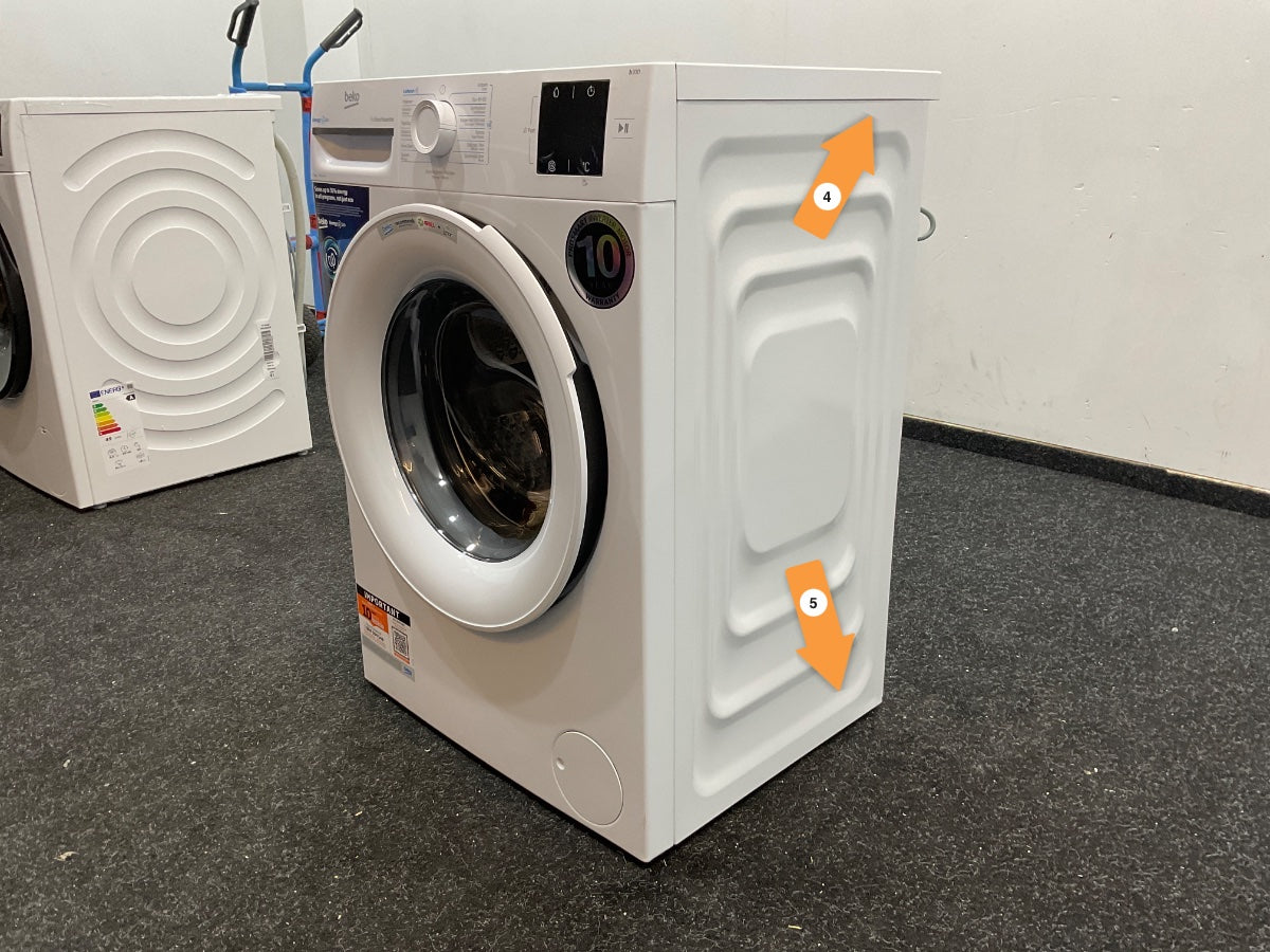 Beko wasmachine b300 BM3WFU38412CW - 8 kg - Wit