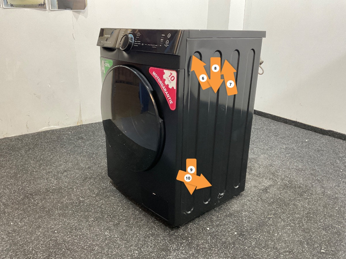 Inventum wasmachine VWM1010B - 10kg - Zwart