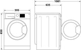 Whirlpool wasmachine FFD 11489E BV BE - 11 kg