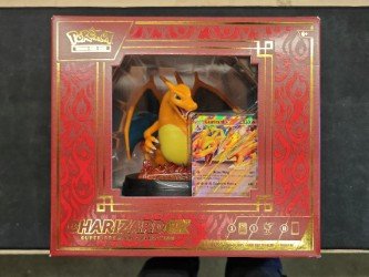 Pokémon Charizard ex Super Premium Collection - Trading Cards met figuur