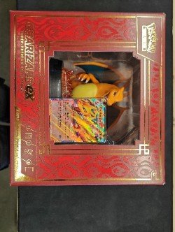 Pokémon Charizard ex Super Premium Collection - Trading Cards met figuur