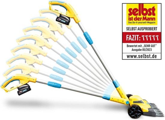 Gloria FineCut gazon- en kantenmaaier 18V - incl. accu en lader