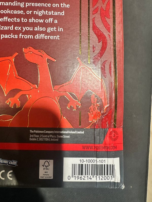 Pokémon Charizard ex Super Premium Collection - Trading Cards met figuur