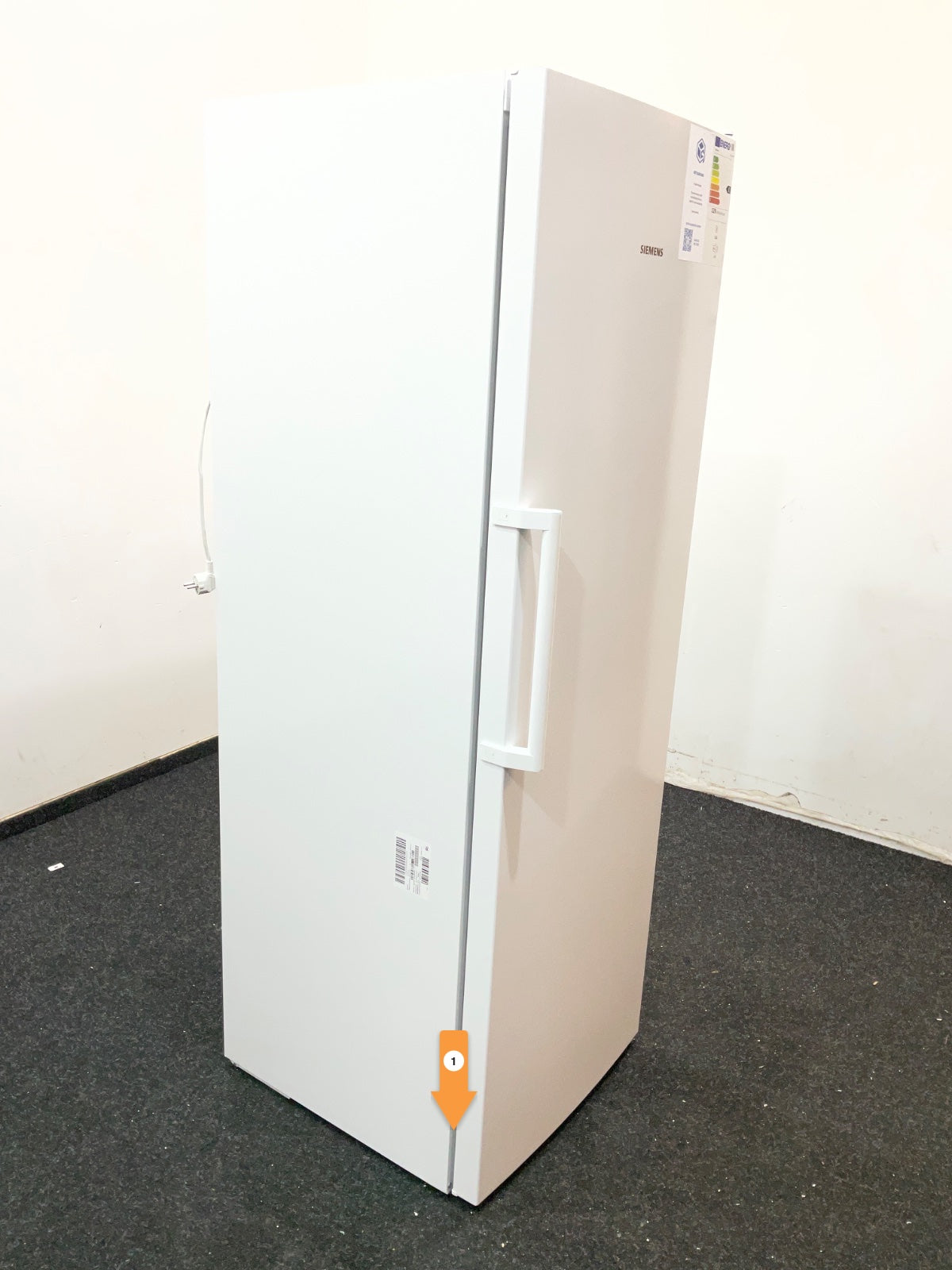 Siemens vrieskast GS33NVWEP - vrijstaand - Wit