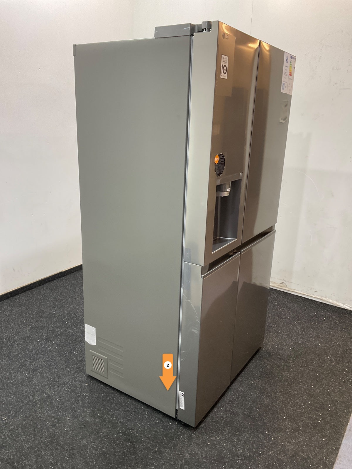 LG Amerikaanse koelkast GSLE81PYBC - 628L
