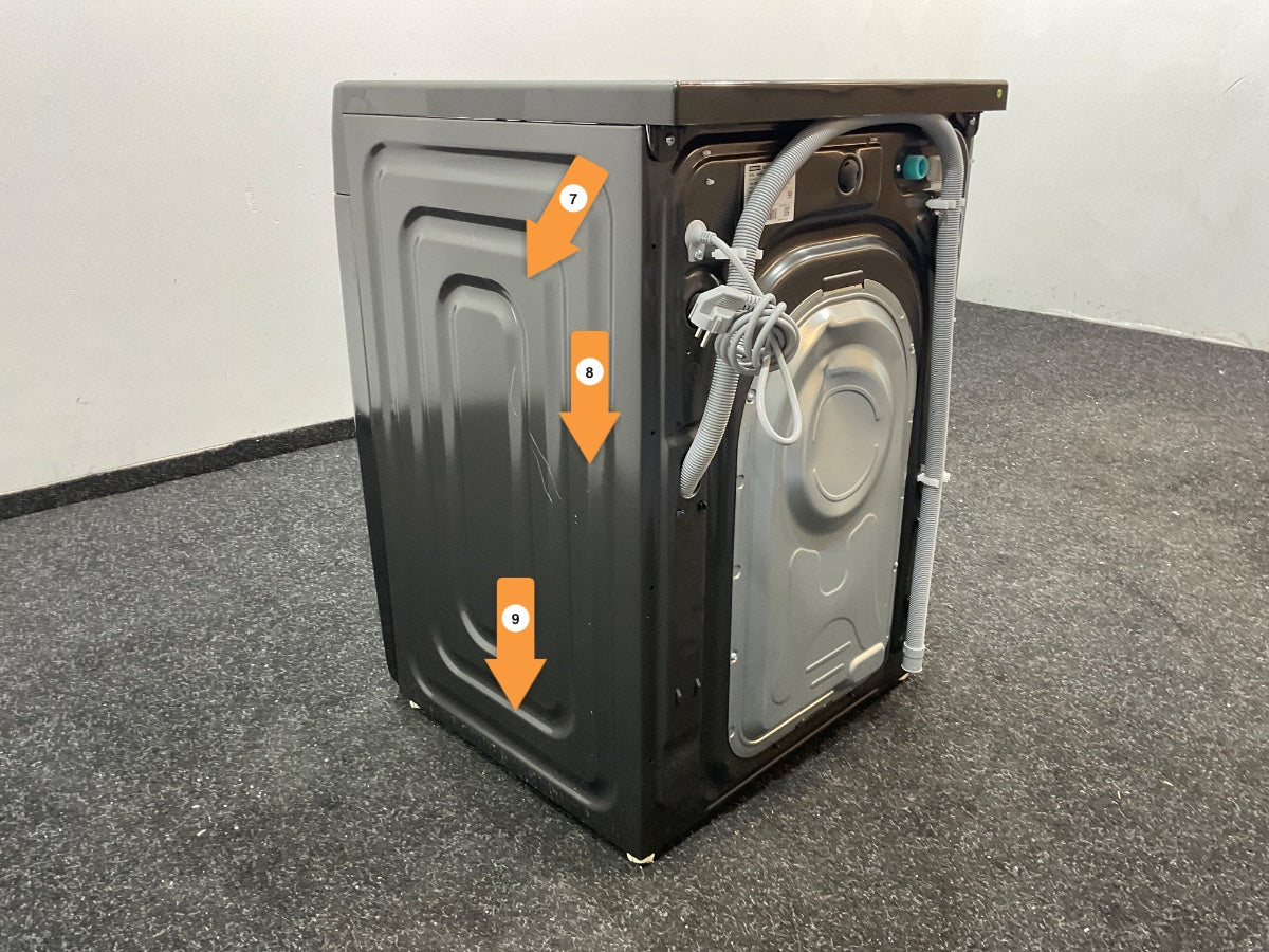 Samsung wasmachine WW90DG6U25LBU3 - SuperSpeed - Zwart