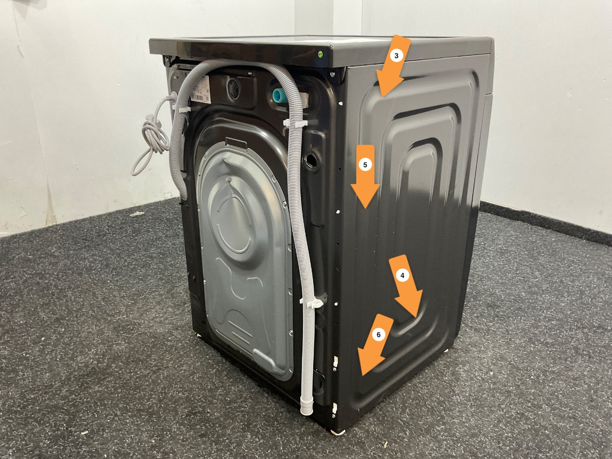 Samsung wasmachine WW90DG6U25LBU3 - SuperSpeed - Zwart