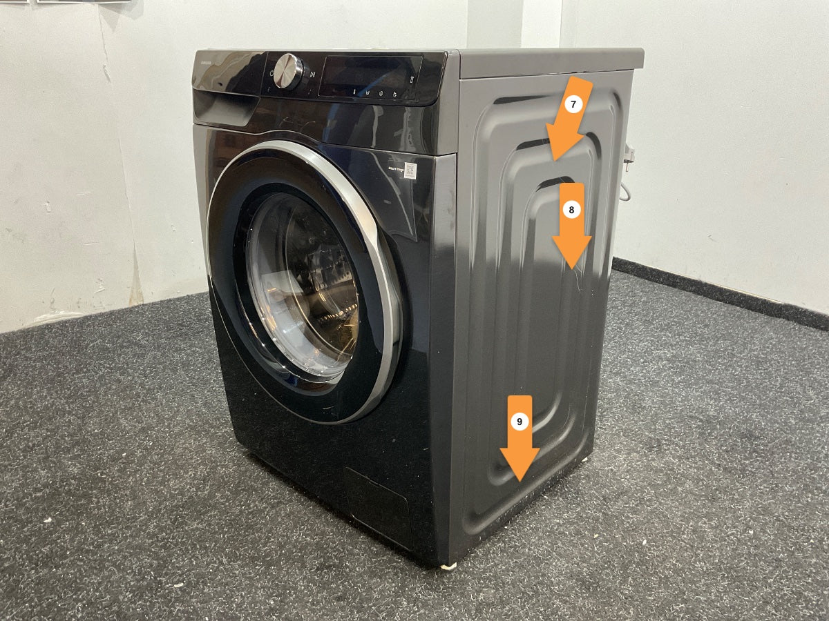Samsung wasmachine WW90DG6U25LBU3 - SuperSpeed - Zwart