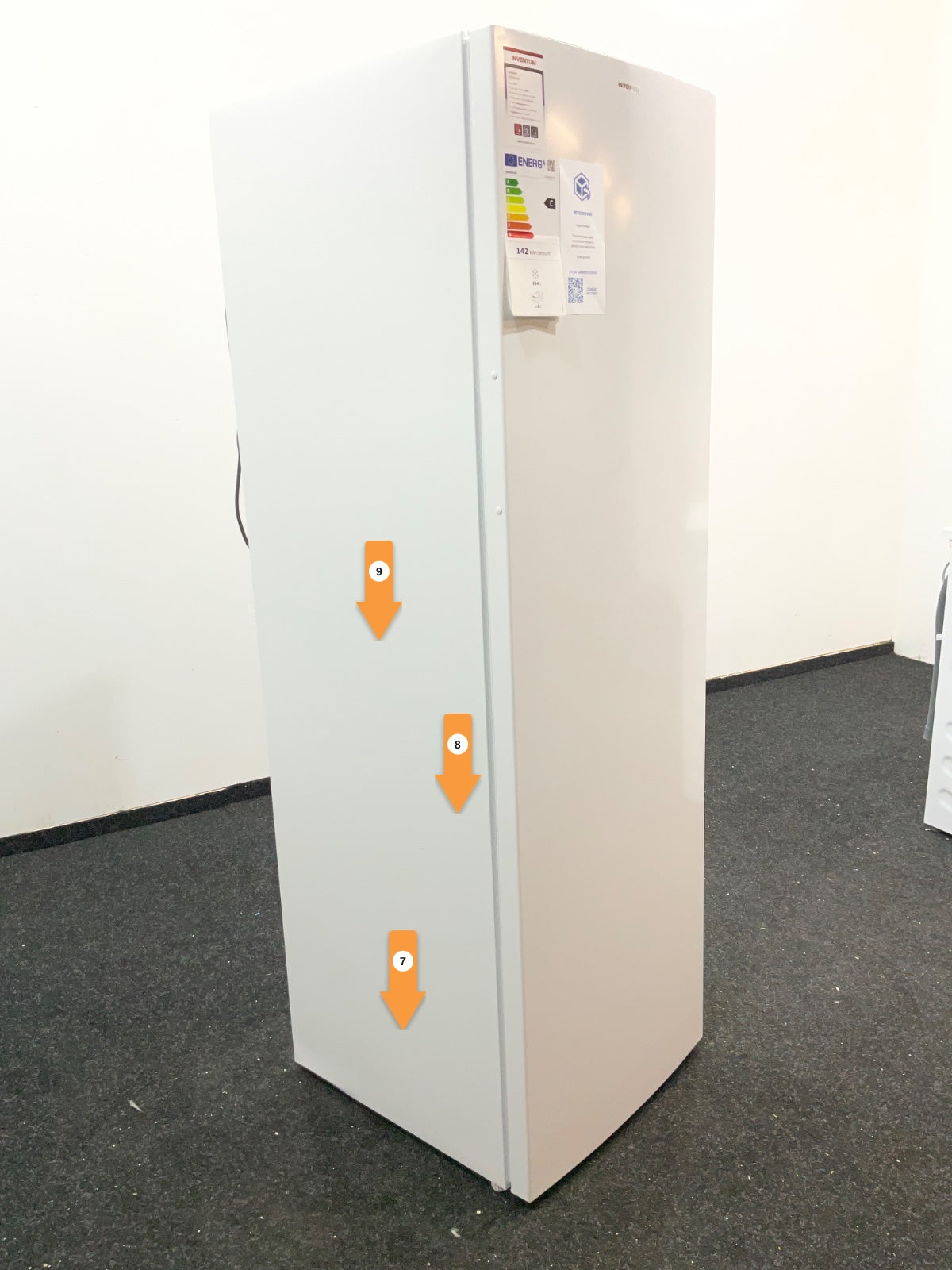 Inventum vrieskast VR1682W - Vrijstaand - No Frost