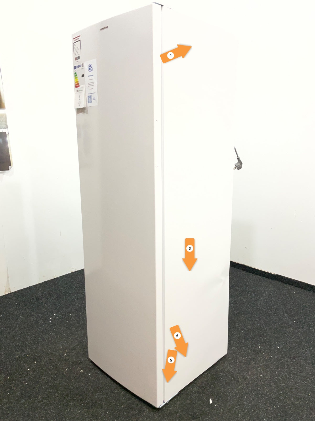 Inventum vrieskast VR1682W - Vrijstaand - No Frost