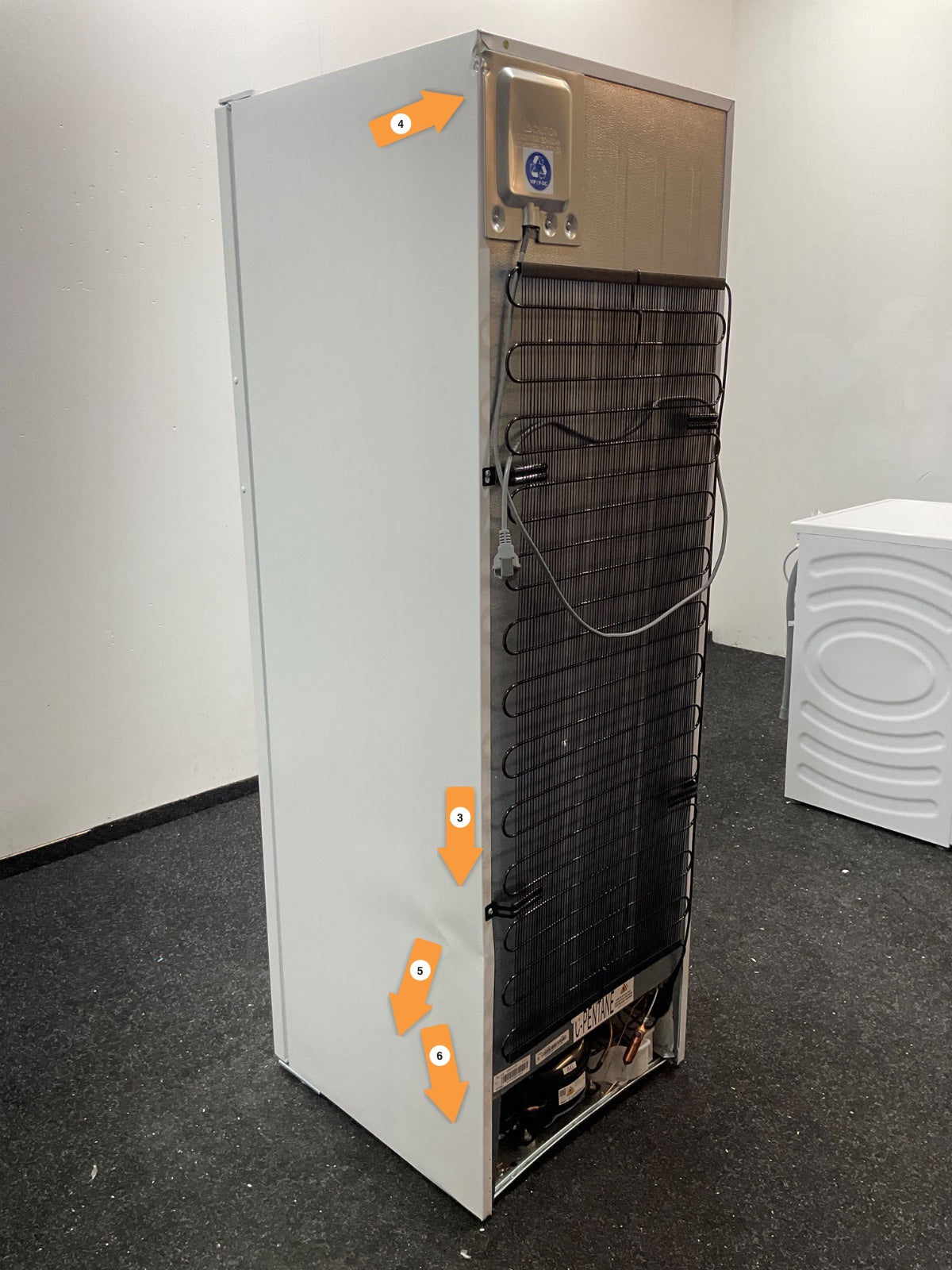 Inventum vrieskast VR1682W - Vrijstaand - No Frost